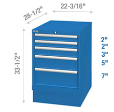 Storage Cabinet – Bench Height